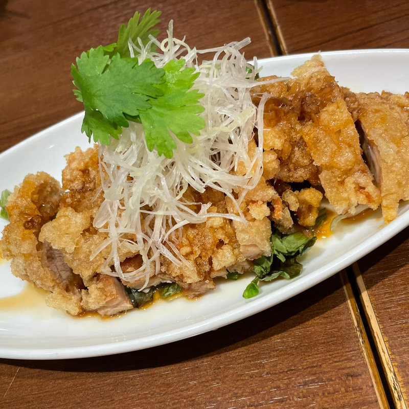 鶏肉の唐揚　ユーリンソース(鼎泰豐 池袋店 （ディンタイフォン）)