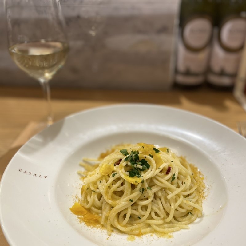 カラスミのパスタ(イータリー 丸の内店)