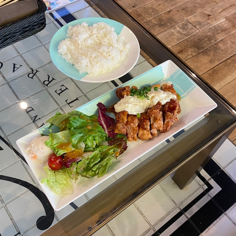 チキン南蛮定食(ビアガーデン Beer Dining & Cafe Terrace 『 ALE 』（エール）)