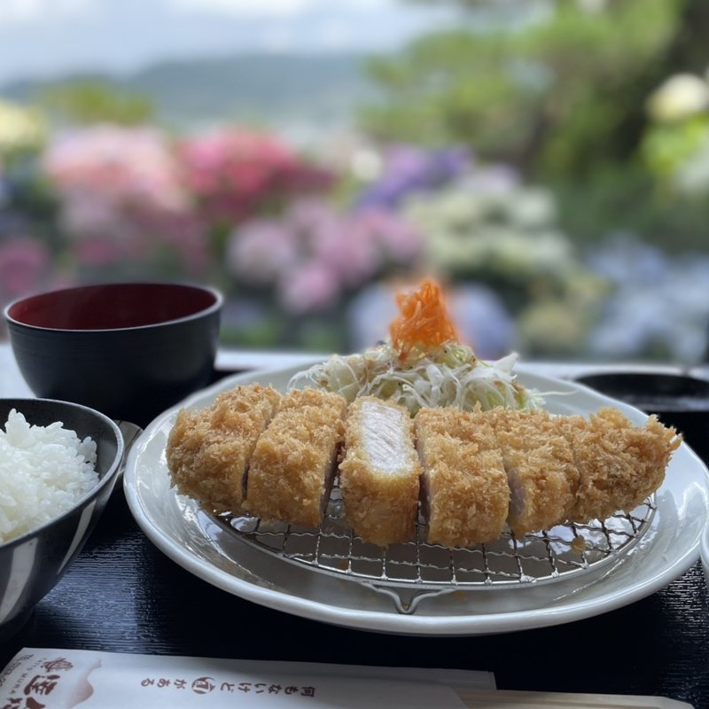 とんかつ(達人村喫茶山ぼうし )