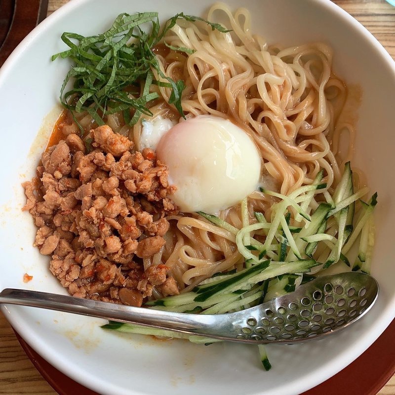 冷やし坦々麺(ラーメン横綱 柏店)