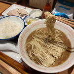 鯖定食(炭火焼き濃厚中華そば 海富道)