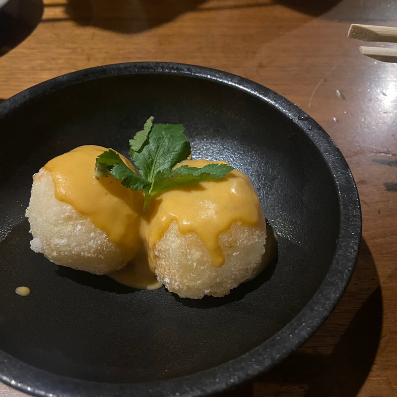 山芋まんじゅう ウニソース仕立て(sacra （サクラ）)