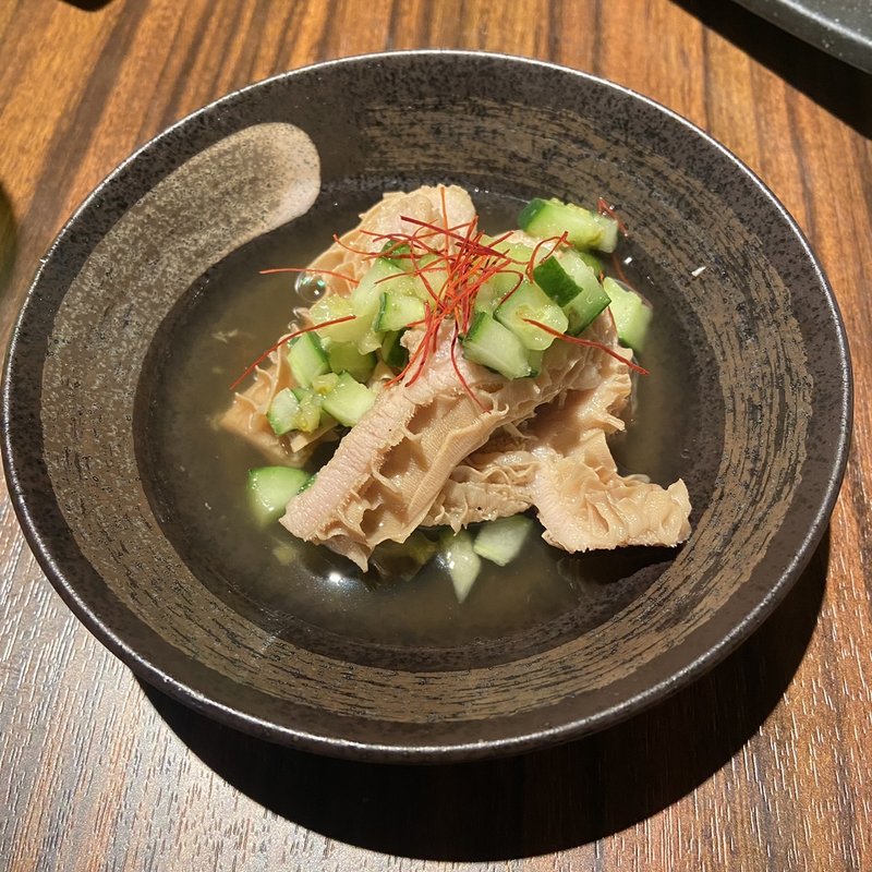 トリッパ(柚子胡椒)(焼き鳥とワイン＋ビストロおでん 3B)