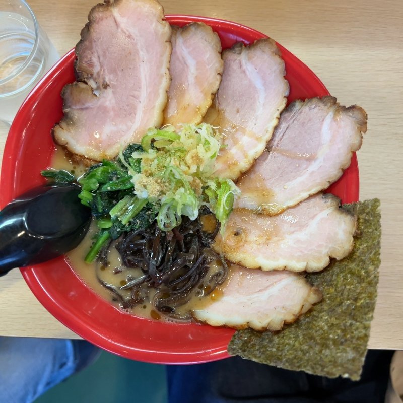 胡麻醤油チャーシューメン　レギュラースタイル(麺屋 花形)