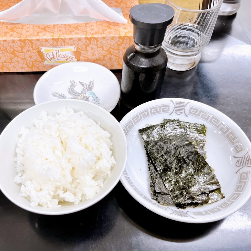 有明のりとごはん(麺処 ら塾)