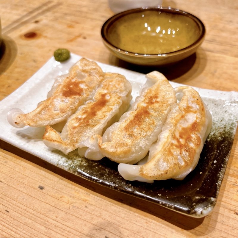 薄皮ぎょうざ4ヶ(野方ホープ 目黒店 （のがたほーぷ）)