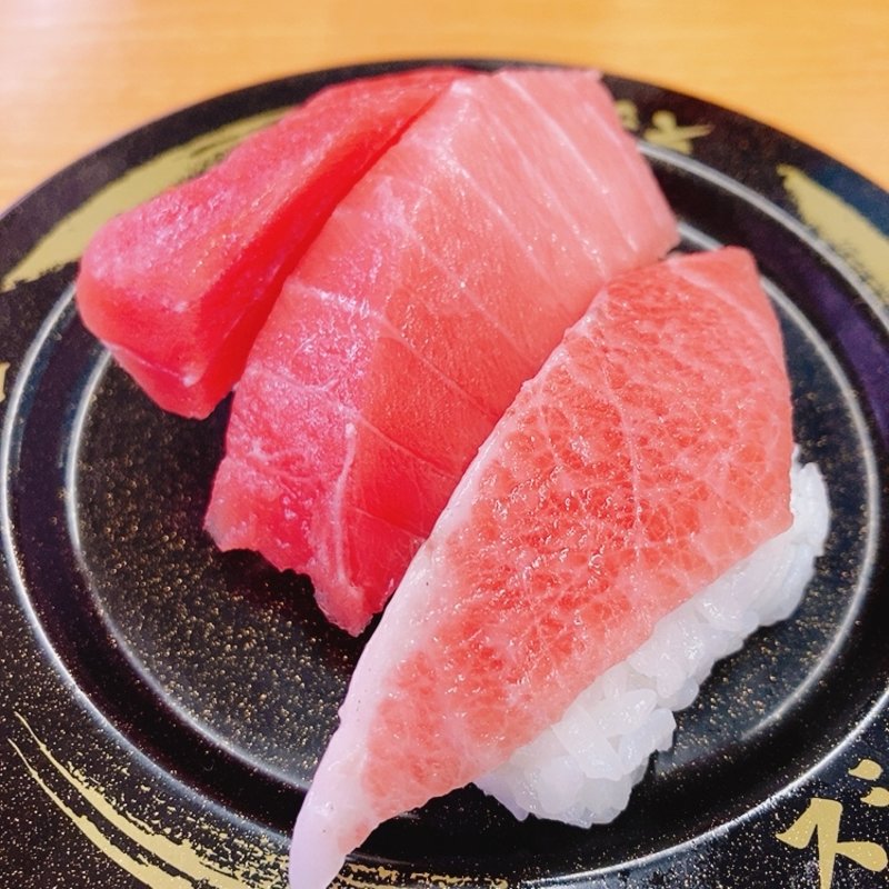 本鮪3種盛り(スシロー 広島舟入店 )