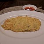 蟹肉の卵炒め(中華料理「王朝」ヒルトン東京ベイ)