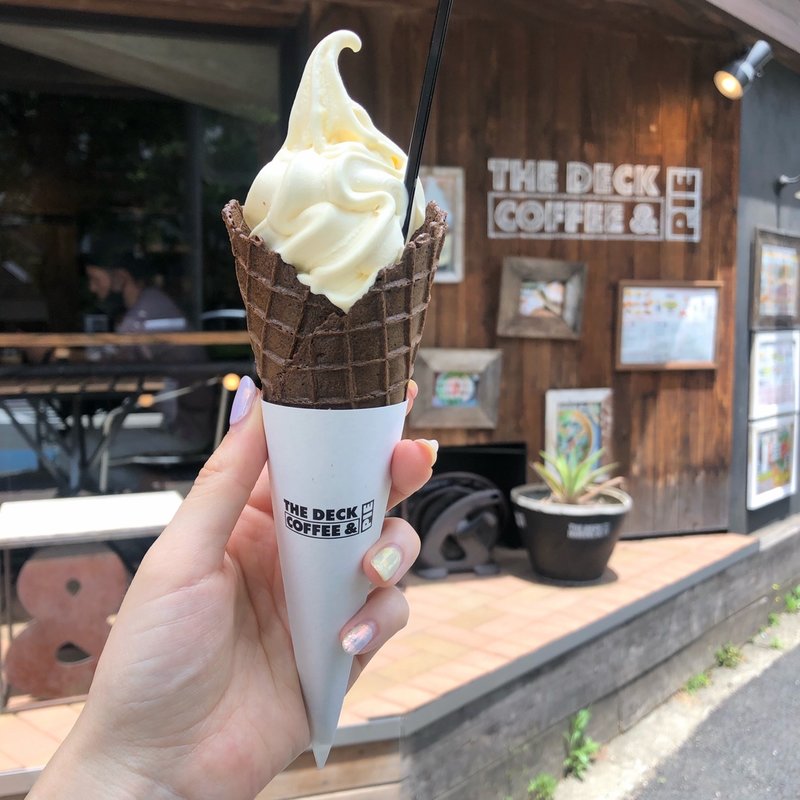 ソフトクリーム(ザ デック コーヒー&パイ （THE DECK COFFEE&PIE）)