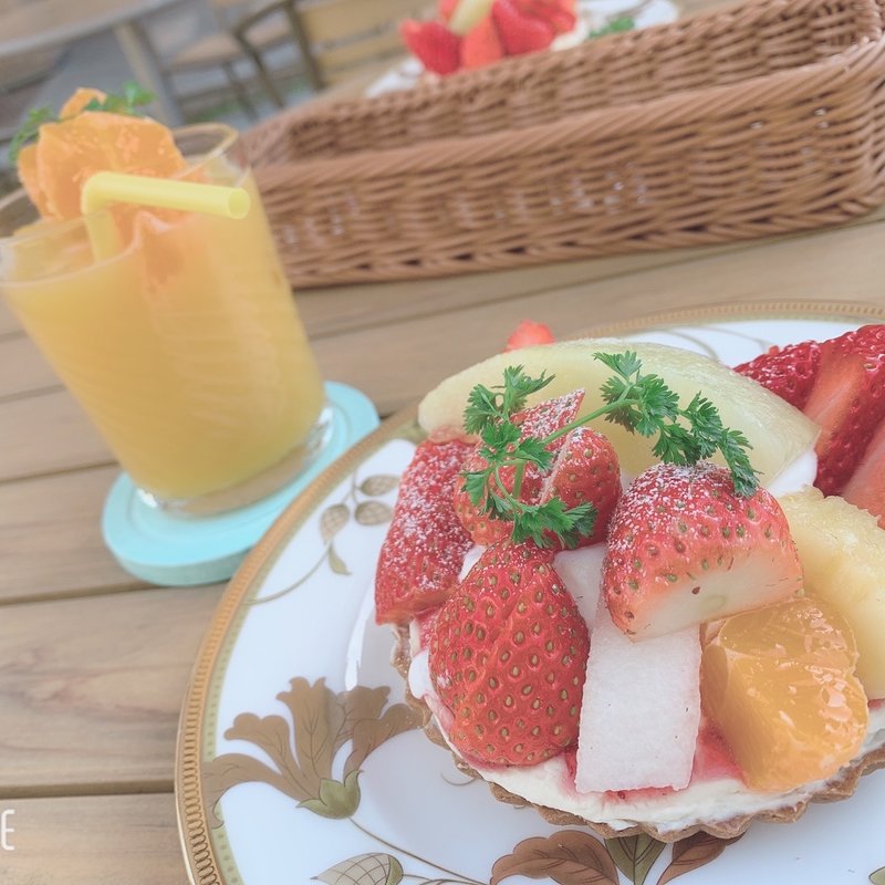 フルーツタルト(パーラー果物小町)