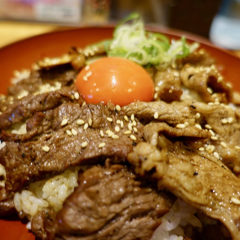 ハーフ＆ハーフ丼(KASUYA 長居店)