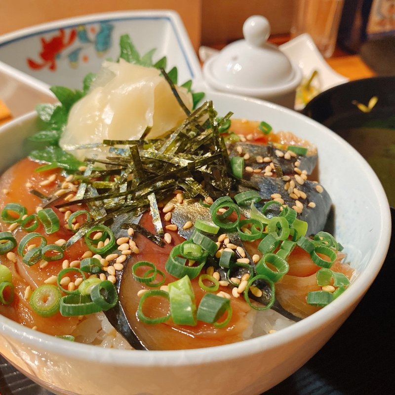 銀さばトロ漬け丼(サバの駅 )