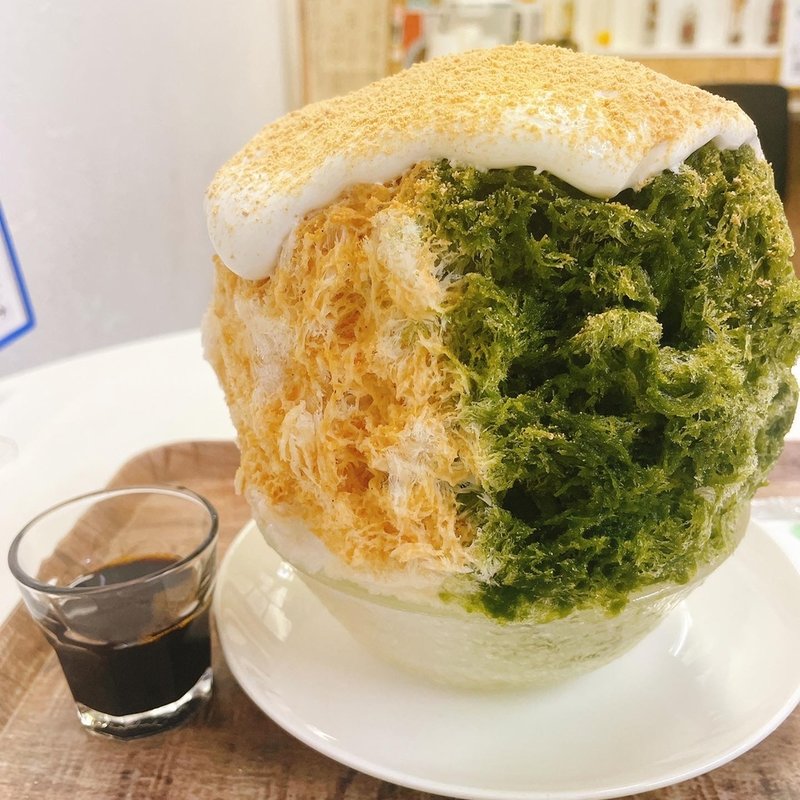 抹茶＆きなこ(未来氷カフェ )