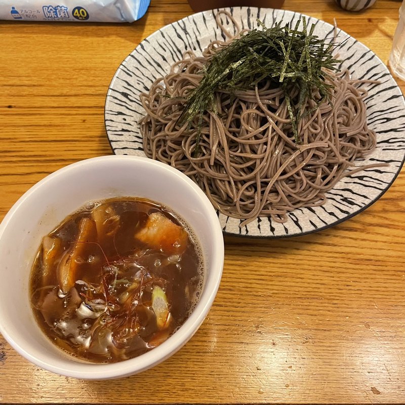 豚つけ蕎麦　大盛(SUMIYA)