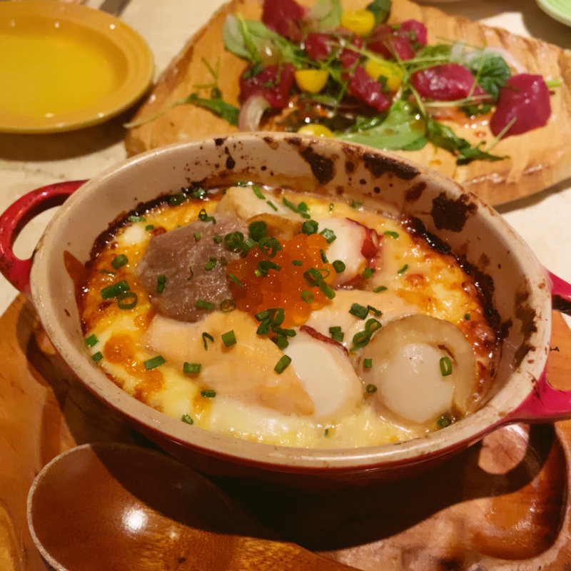 海の幸たっぷりシーフードグラタン(メランジュ)