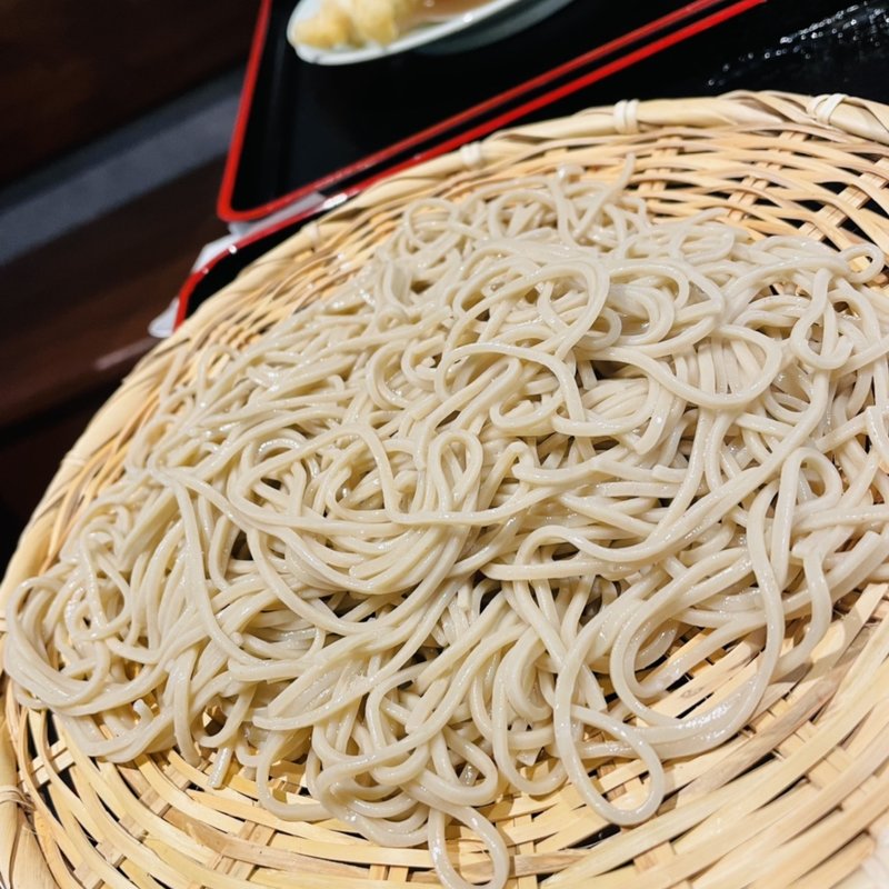 穴子天　せいろ(そば処 天色)