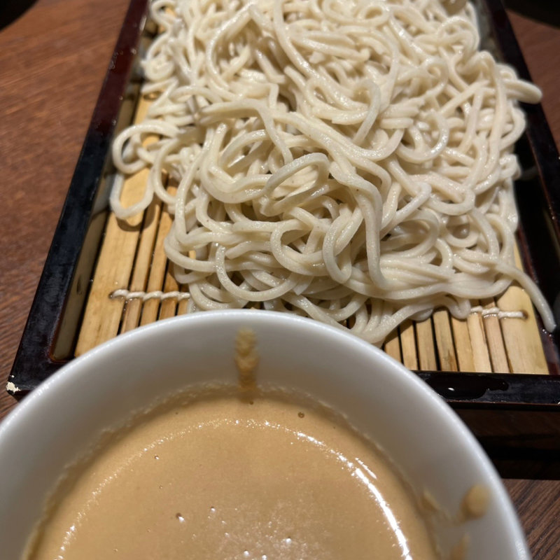 胡麻つけ汁もり蕎麦(牛たん酒場 たん之助)