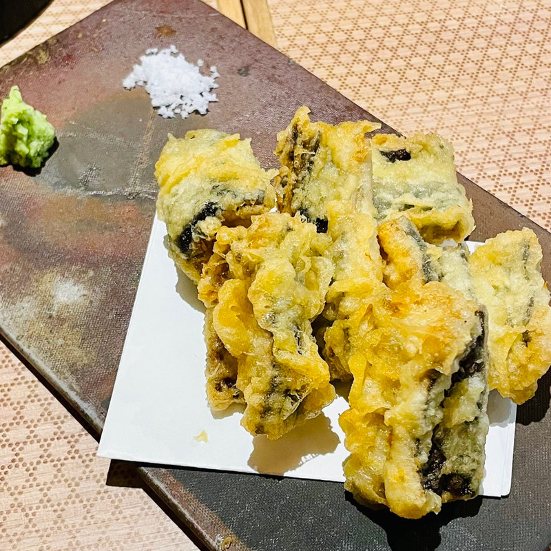 沖ハモの天ぷら(郷土酒肴　あおもり屋)