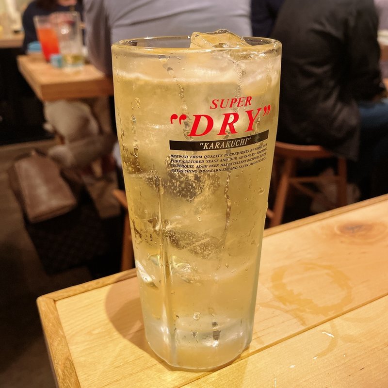 角ハイボール(魚の店 オカモ倶楽部)