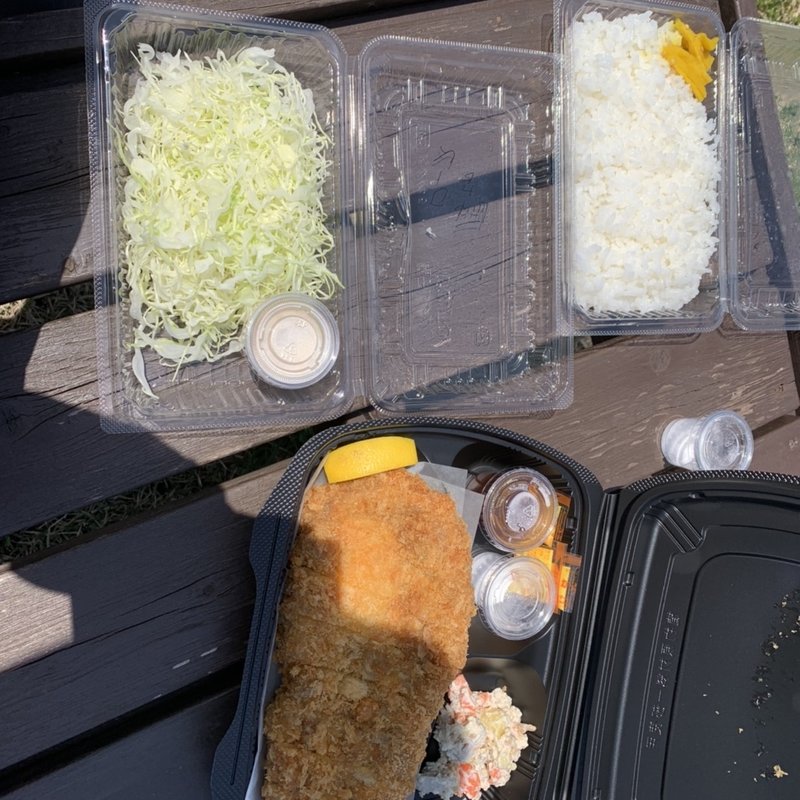 厚切りロースカツ弁当(ちとせ )