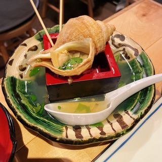 貝つぼ焼き(魚の店 オカモ倶楽部)