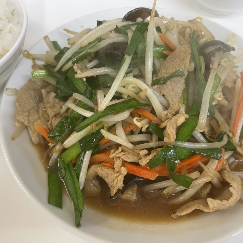 肉ニラ定食(兆楽 道玄坂店 )