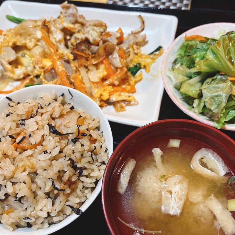 ふ〜ちゃんぷる定食(沖縄大衆居酒屋　島人)