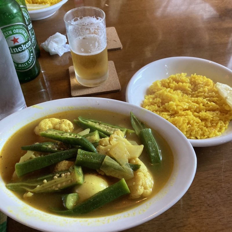 チキンカリフラワーオクラジョル(かりーごや)