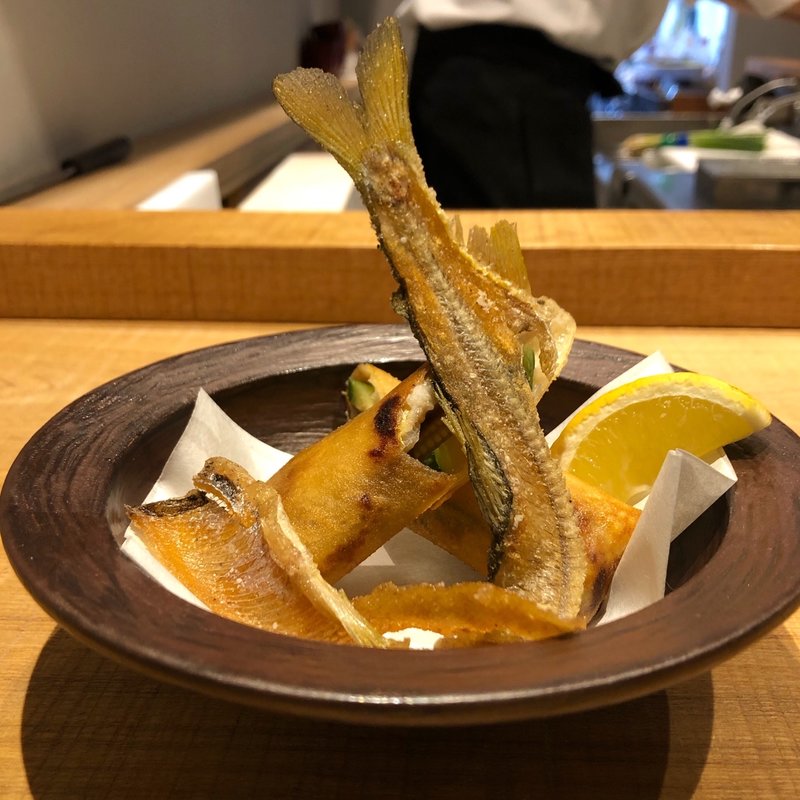 鮎の春巻(tsugumi)