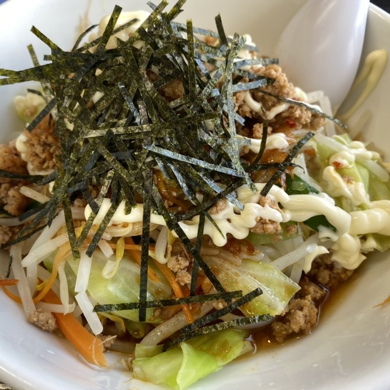 まぜそば(南京亭 東大和新青梅街道店)