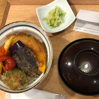 野菜ヒレカツ丼(新潟カツ丼タレカツ 本店)