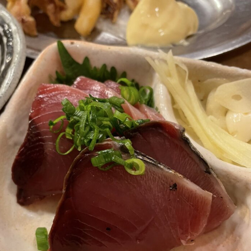 塩鰹刺身(アカマル屋 川崎東口店)