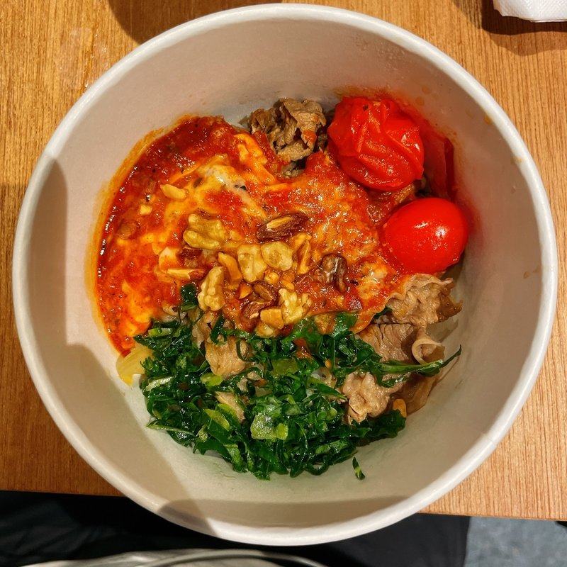 スパイシートマト牛丼(すき家 神田神保町一丁目店 )