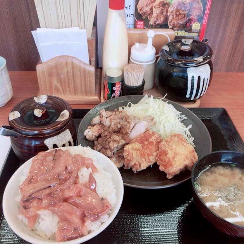 特盛り定食(からやま 相模原上鶴間店)