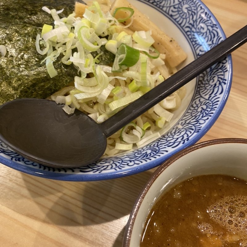魚介醤油つけ麺(北海道らーめん 奥原流 久楽 天神店)
