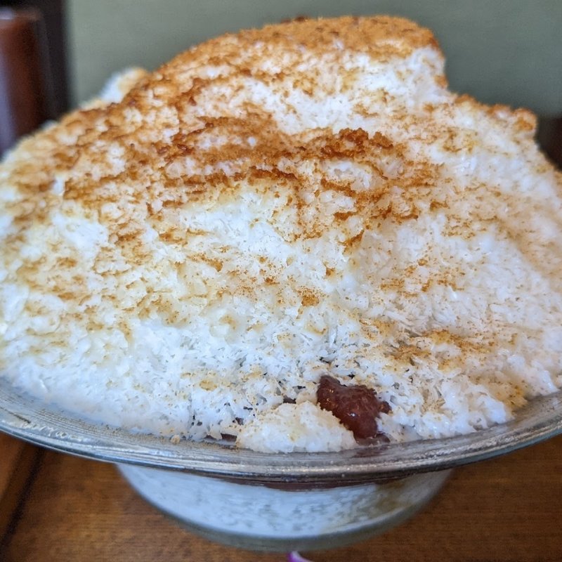 粉雪みるく　ほうじ茶(珈琲家 暖香 豊田畝部店)