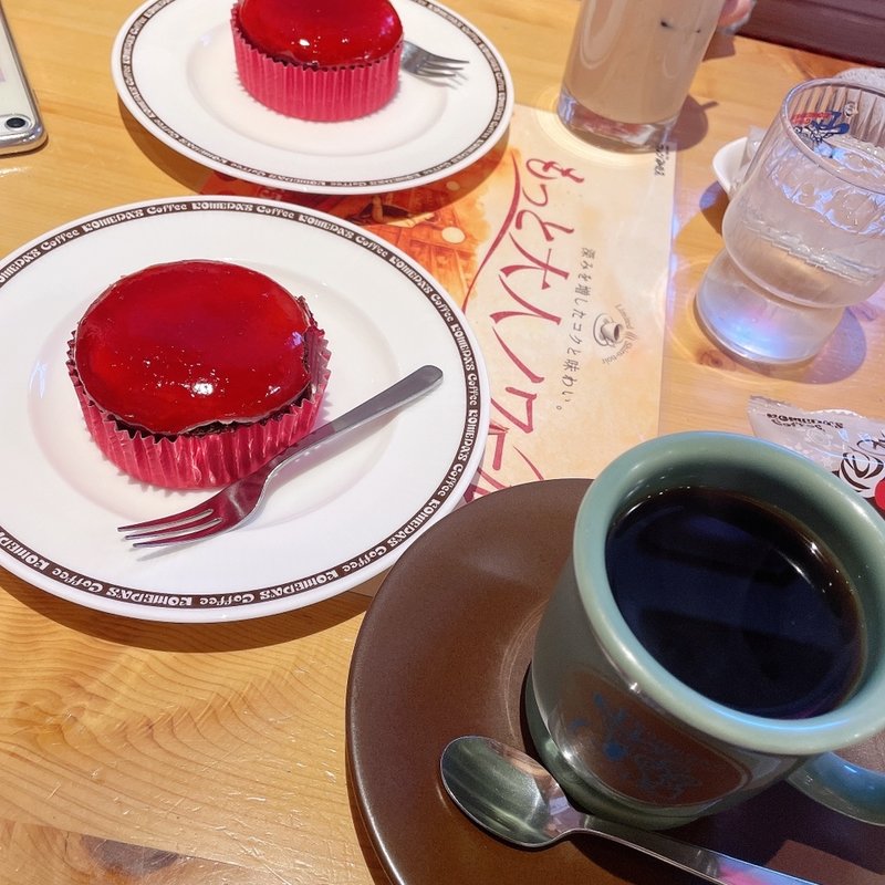 デザートセット(コメダ珈琲店 清田北野店)