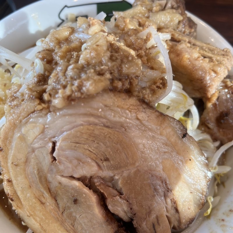 濃厚雷そば中盛り(300g)(雷 本店 （かみなり）)