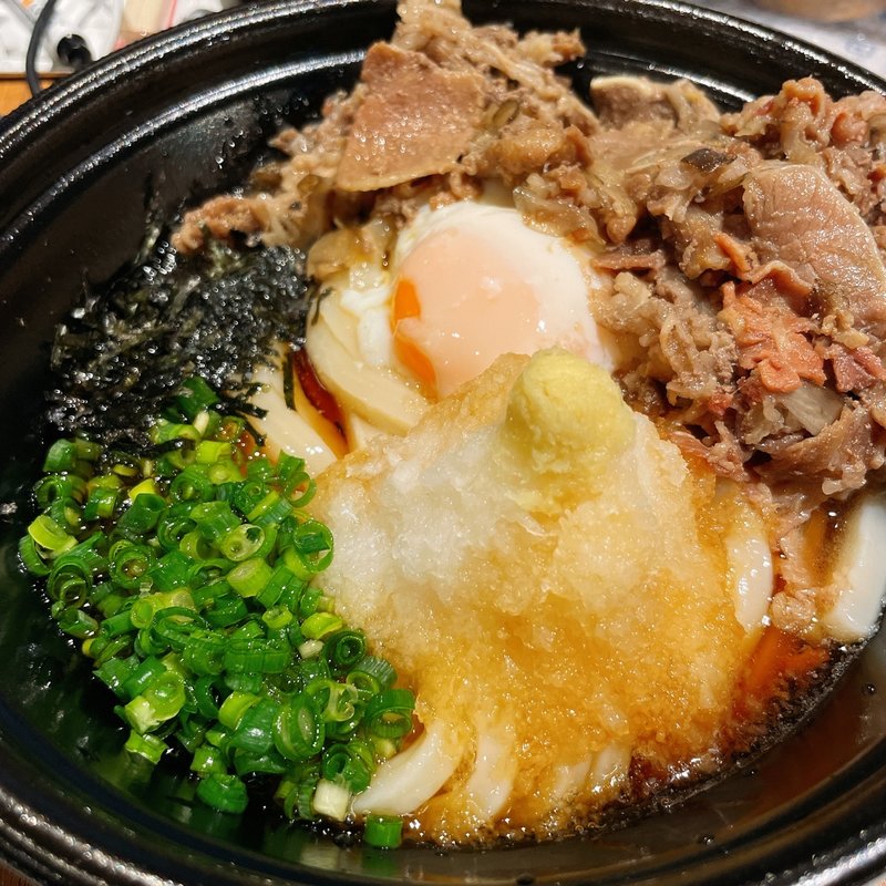 肉玉ぶっかけ(麺匠 釜善（KAMAYOSHI）)