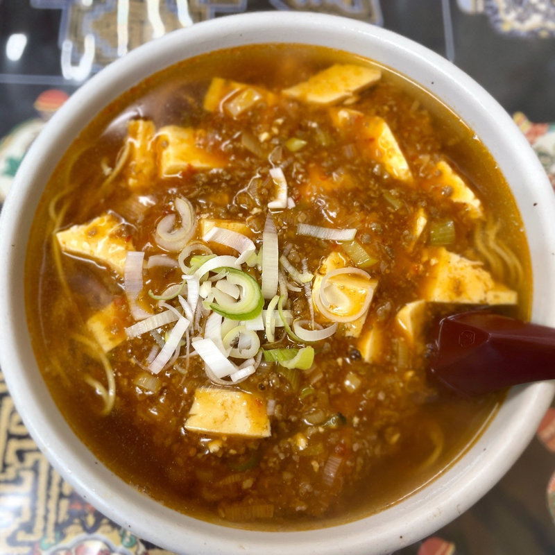 マーボー麺(中国料理 龍門)