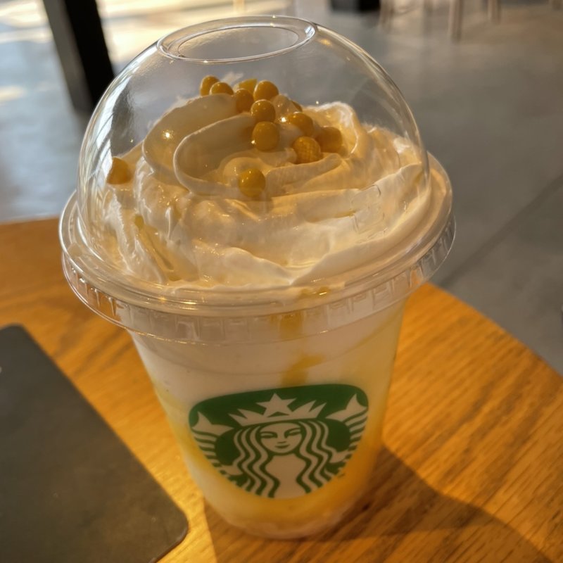 バナナナバナナフラペチーノ(スターバックス厳島表参道店)