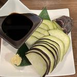 泉州水茄子の刺身