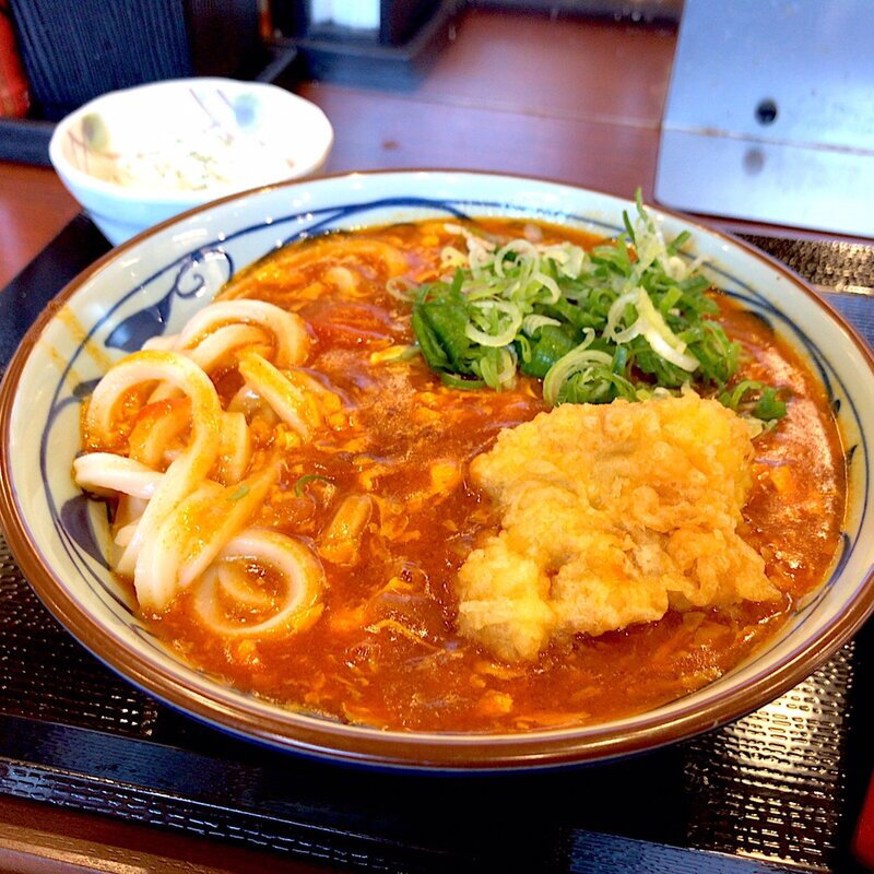 トマたまカレーうどん 大(丸亀製麺 仙台西多賀店 )