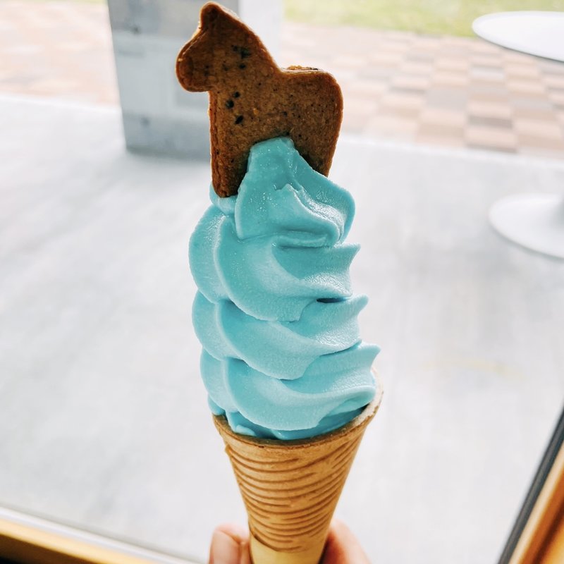 甘酒ブルー(北欧の風 道の駅とうべつ)