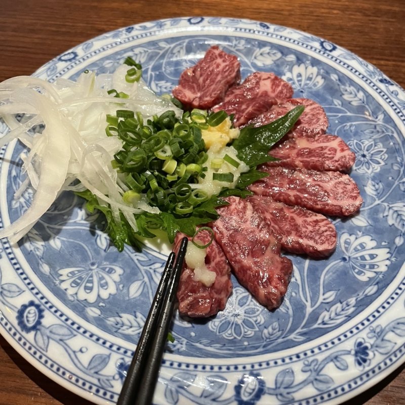 馬刺し(居酒屋あまねや)