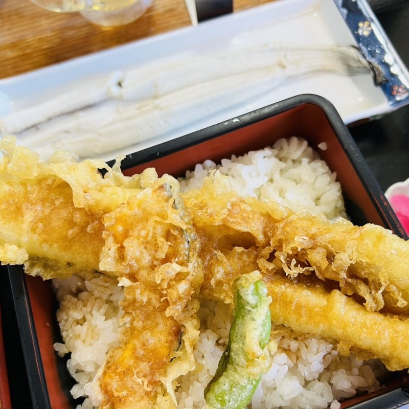 アナ天重アナ重スペシャル定食(食事処 やまよ)