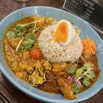 3種のあいがけカレー