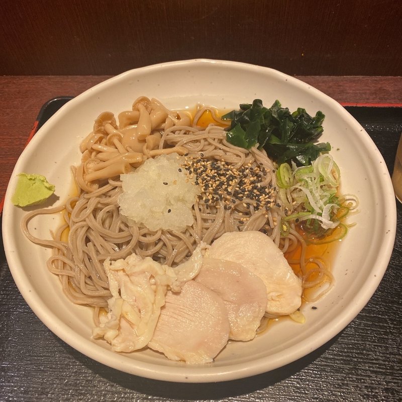 冷やし美活そば(越後そば 東京店)