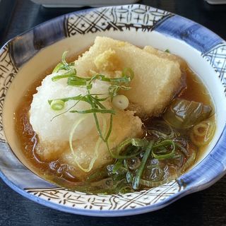 揚げ出し豆腐と茄子(ザめしや 伊丹南店 )